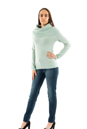 Pull hiver yes zee m054 bt00 0915 verde antico