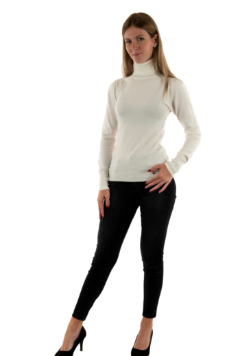 Pull hiver yes zee m038 ru00 0157 avorio