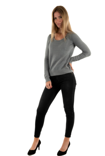 Pull hiver yes zee m058 bt00 0809 grigio