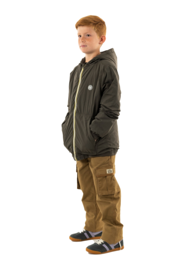 Blousons hiver teddy smith hort 401a kaki beluga