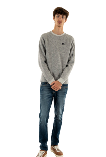 Sweat helly hansen varde crewneck 853 grey fog