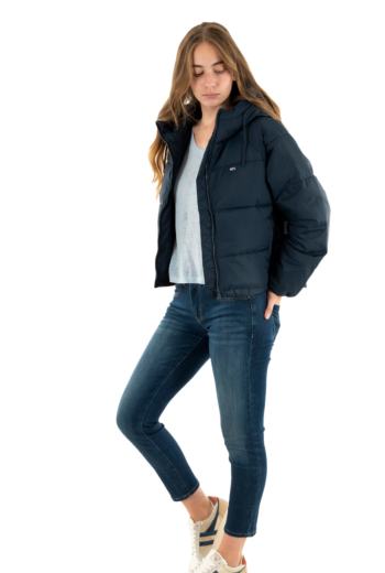 Doudounes tommy jeans vail puffer c1g dark night navy