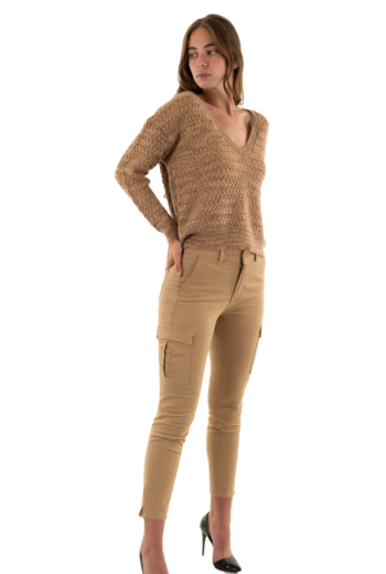 Pull hiver molly bracken la1602cn rosev