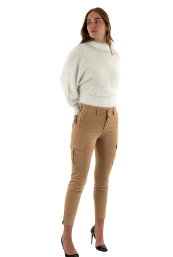 Pull hiver molly bracken la1605ch blanc
