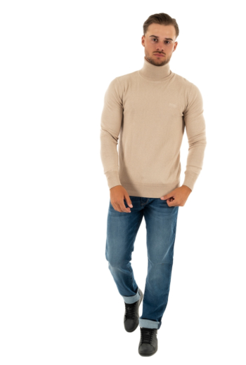 Pull hiver schott beal4 lt.beige