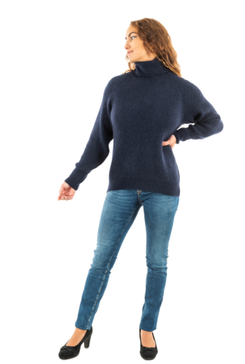 Pull hiver la petite etoile mona 25 marine