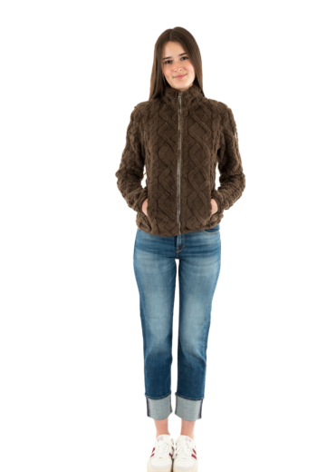 Gilets cardigans sun valley dabern 1242 chataigne