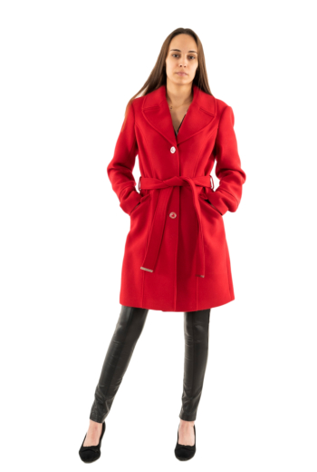 Manteaux morgan 242-gato rouge