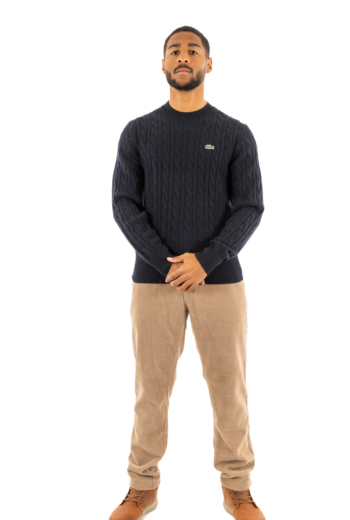 Pull hiver lacoste ah2924 166 marine