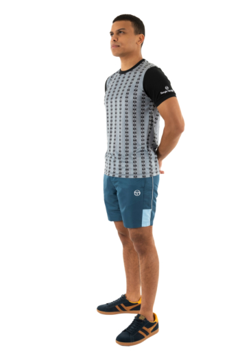 Tee shirt sergio tacchini morgana 2005-blk/wht