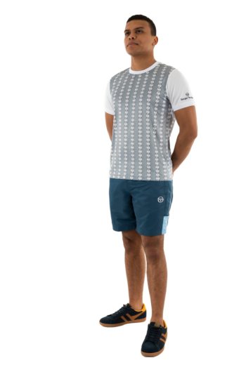 Tee shirt sergio tacchini morgana 1008-wht/blk