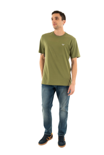 Tee shirt barbour mts0331 ol39 burnt olive