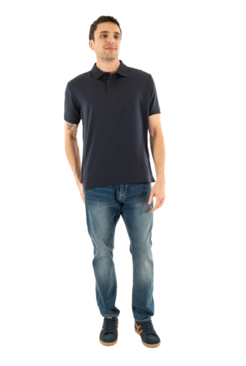 Polos barbour hylton interlock tailored fit polo shirt ny91 navy