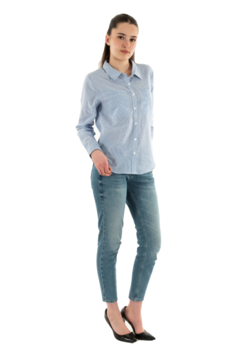 Chemisier sun valley rodeio 6170 bleu