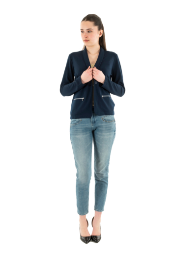 Blousons et vestes sun valley yolie 6420 bleu marine