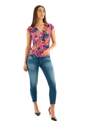 Tee shirt morgan 251-dplaya multico