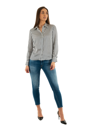Chemisier morgan 241-chichi multico /marine off white