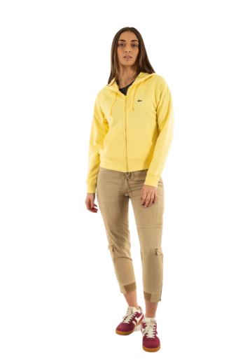 Sweat lacoste sf9213 107 jaune