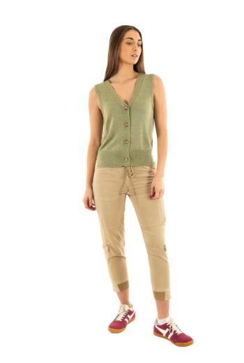Gilets cardigans freeman t. porter gira glitter pc72 f1311 desert sage