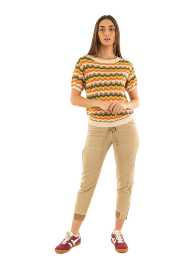 Pull leger freeman t. porter pelona wavy cv87 55 green