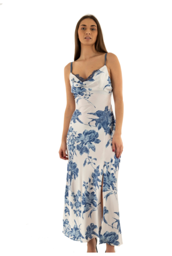 Robe guess jeans w5gt10 p7wq dreaming lilies prin