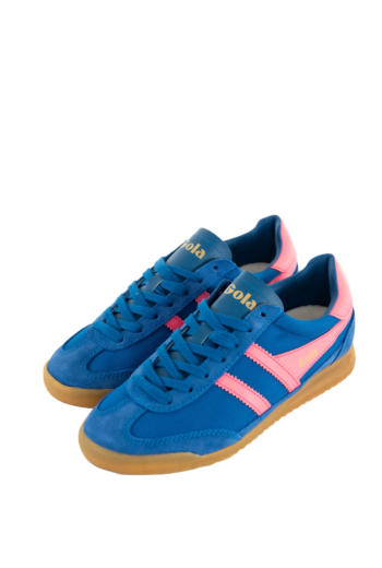 Baskets basses gola tornado military xk sapphire/fluro pink