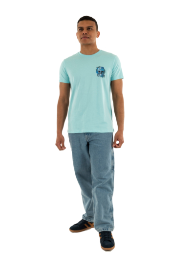 Tee shirt Le Temps Des Cerises santiago 3249 azur