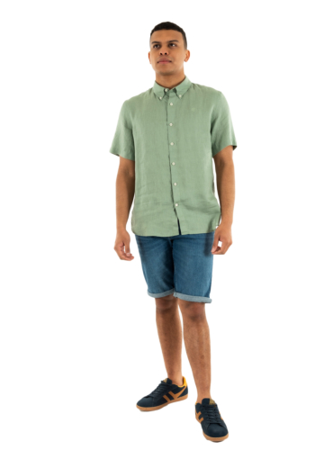 Chemise manches courtes timberland mill brook ec61 green bay