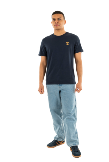 Tee shirt timberland kennebec river back camo tree logo 4331  dark sapphire/dark denim