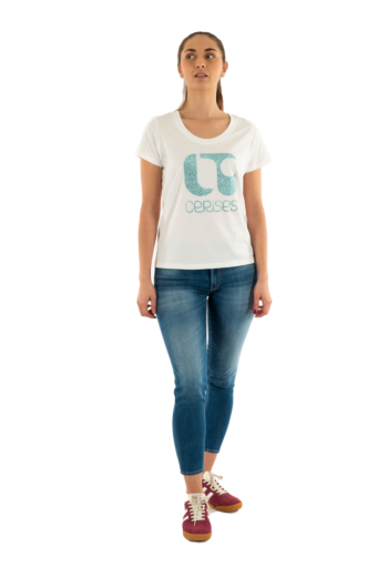 Tee shirt Le Temps Des Cerises taolo 1001 white