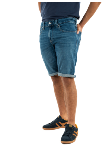 Shorts bermudas tommy jeans ronnie bi0152 1bk denim dark