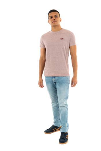 Tee shirt superdry m1011245a e9f cherry red feeder