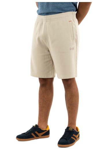 Shorts bermudas superdry essential logo jersey ub 1lc light stone beige