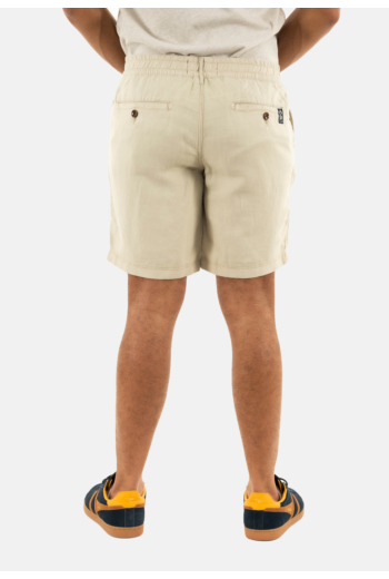 Shorts bermudas superdry merchant linen s1f abbey stone