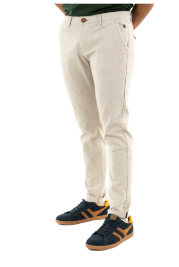 Pantalons Benson & Cherry jeefiter beige