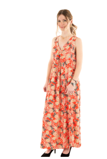 Robe lola espeleta ro071s25 464 oriental poppy