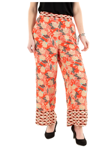 Pantalons lola espeleta pa070s25 464 oriental poppy