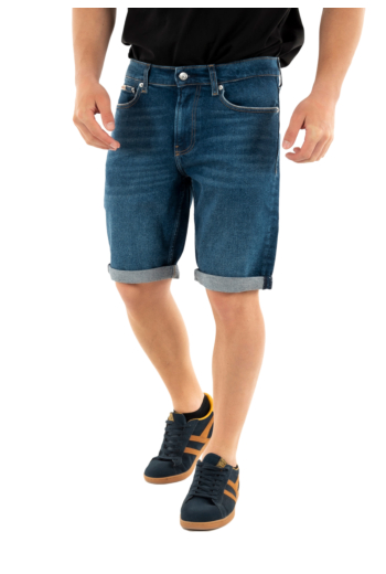 Shorts bermudas calvin klein jeans j30j327184 1bj denim dark