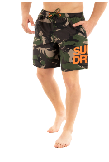 Maillot de bains superdry sportswear logo 17 swim qx1 para camo