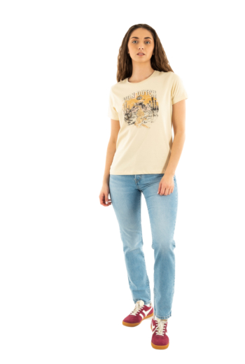 Tee shirt von dutch ariz be beige