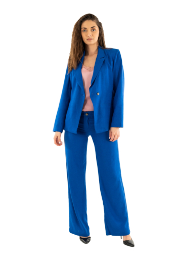 Blousons et vestes freeman t. porter bernie plain linen lin24 f453 dazzling blue