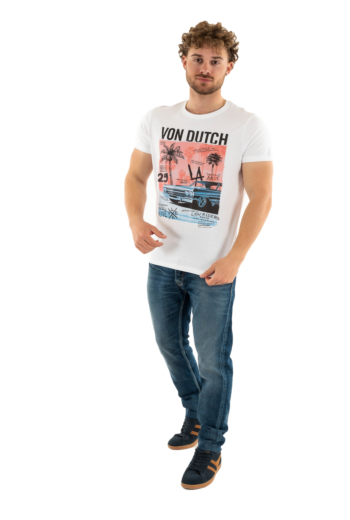 Tee shirt von dutch venice w white