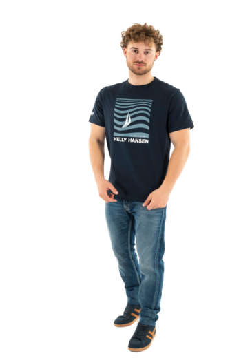 Tee shirt helly hansen shoreline 597 navy