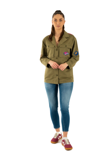 Blousons et vestes freeman t. porter venty summer patches co27-p f760 light khaki