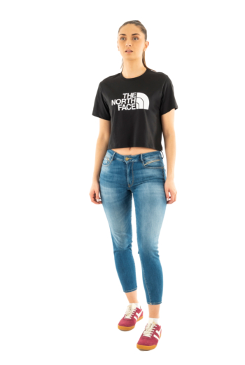 Tee shirt the north face ss easy relaxed cropped jk3 tnf black