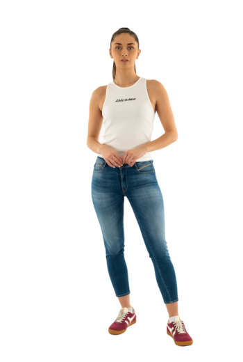 Debardeurs dickies rib top w c481 egret
