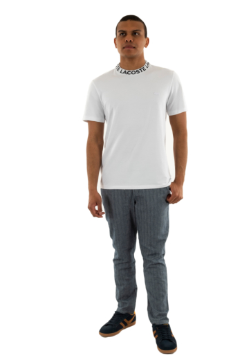 Tee shirt lacoste th9582 001 blanc