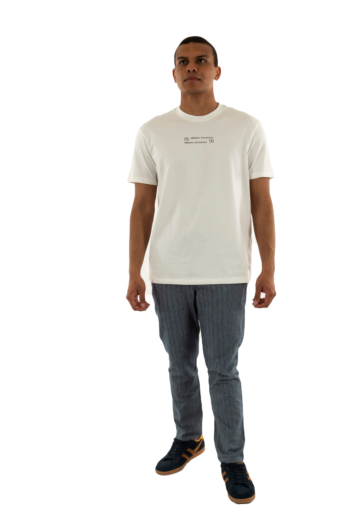 Tee shirt armani exchange xm000539 u0009 off white