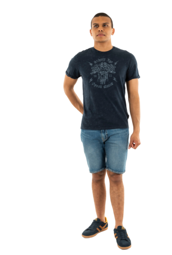 Tee shirt schott tskeller navy