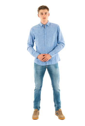 Chemise Le Temps Des Cerises rodes 3001 blue